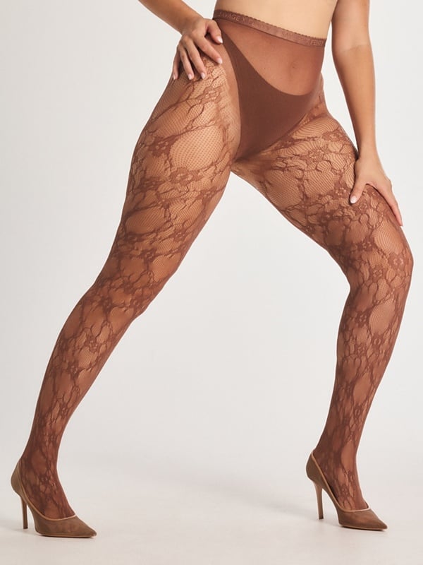 Savage X Lace Brazilian Full Tights