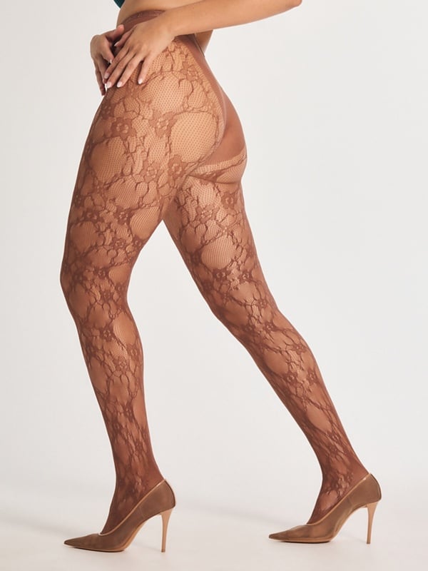 Savage X Lace Brazilian Full Tights