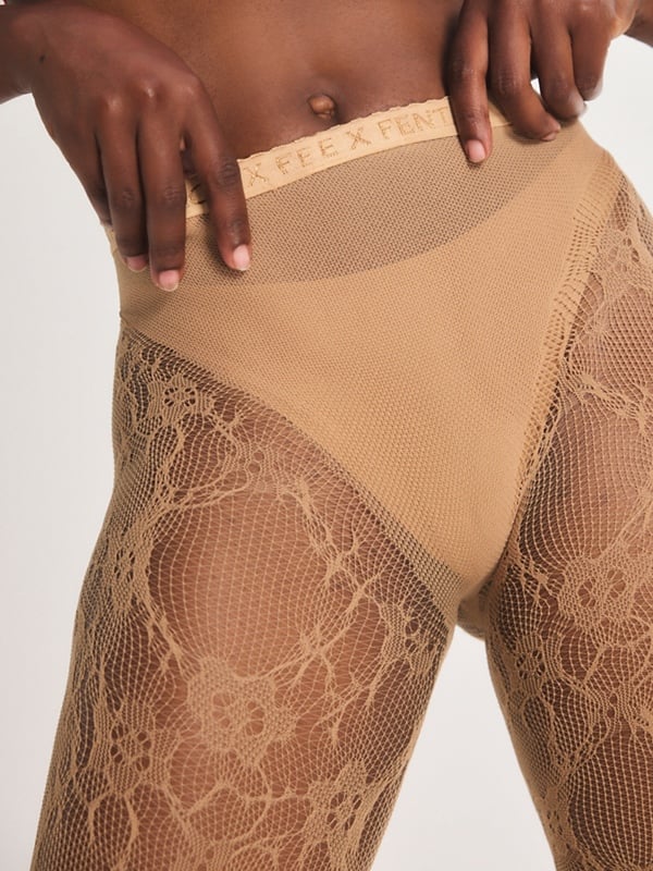 Savage X Lace Brazilian Full Tights
