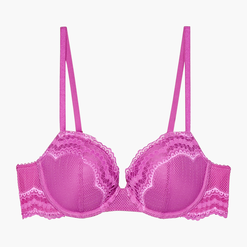 Plum lace and fishnet high waist panties 0 8 english