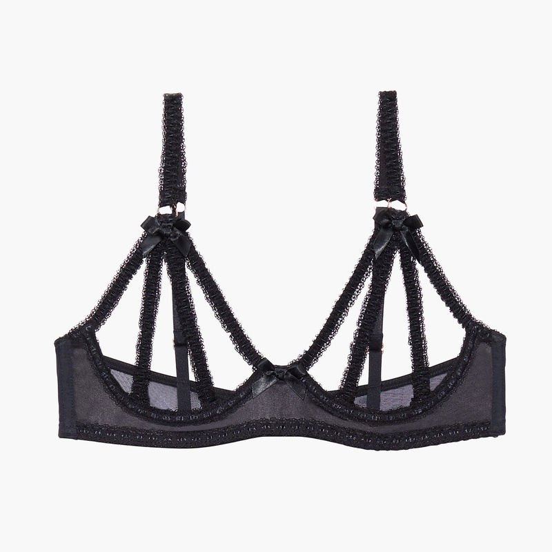 Ultra Sexy Satin Cupless Bra Savage X Fenty Uk United Kingdom