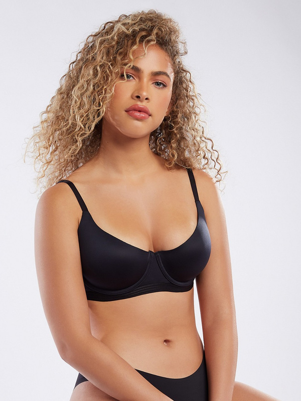 Microfiber Balconette Bra In Black Savage X Fenty