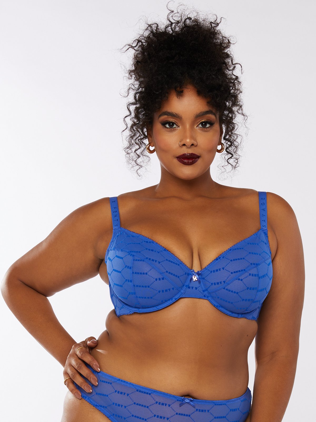 Savage X Fenty, Women's, Missy Bralette, Electric Blue, XS at  Women's  Clothing store