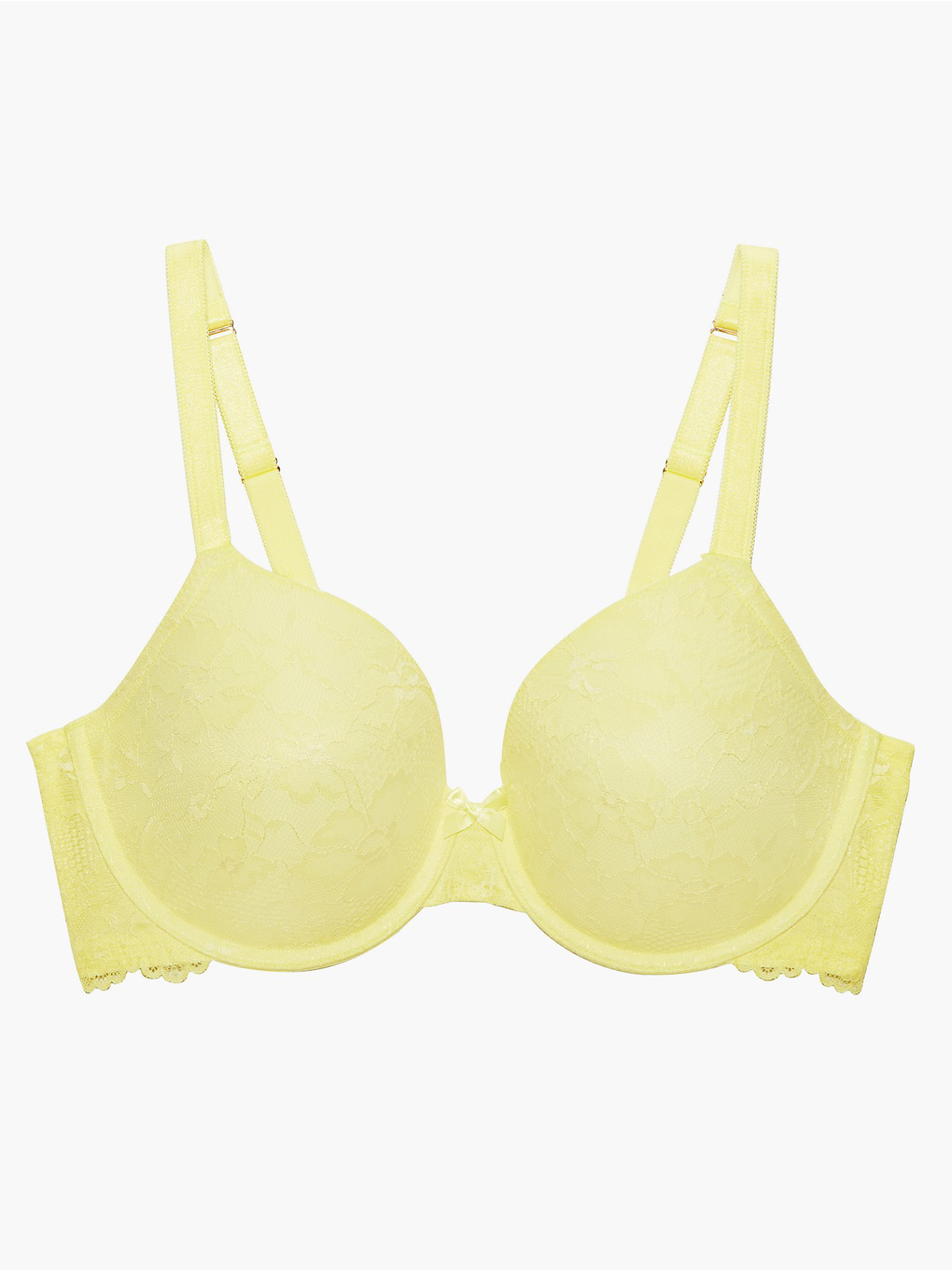 bra in yellow colour