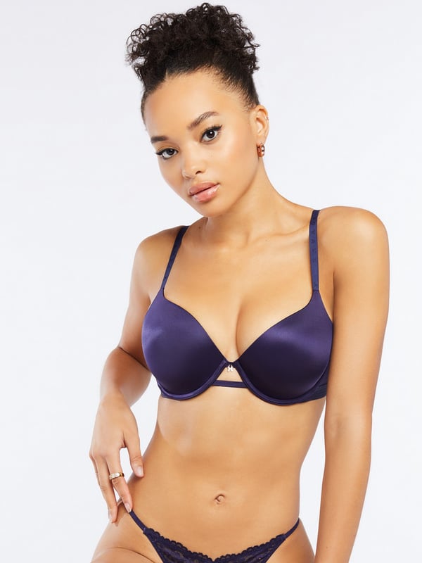 T Shirt Bra In Blue Savage X Fenty