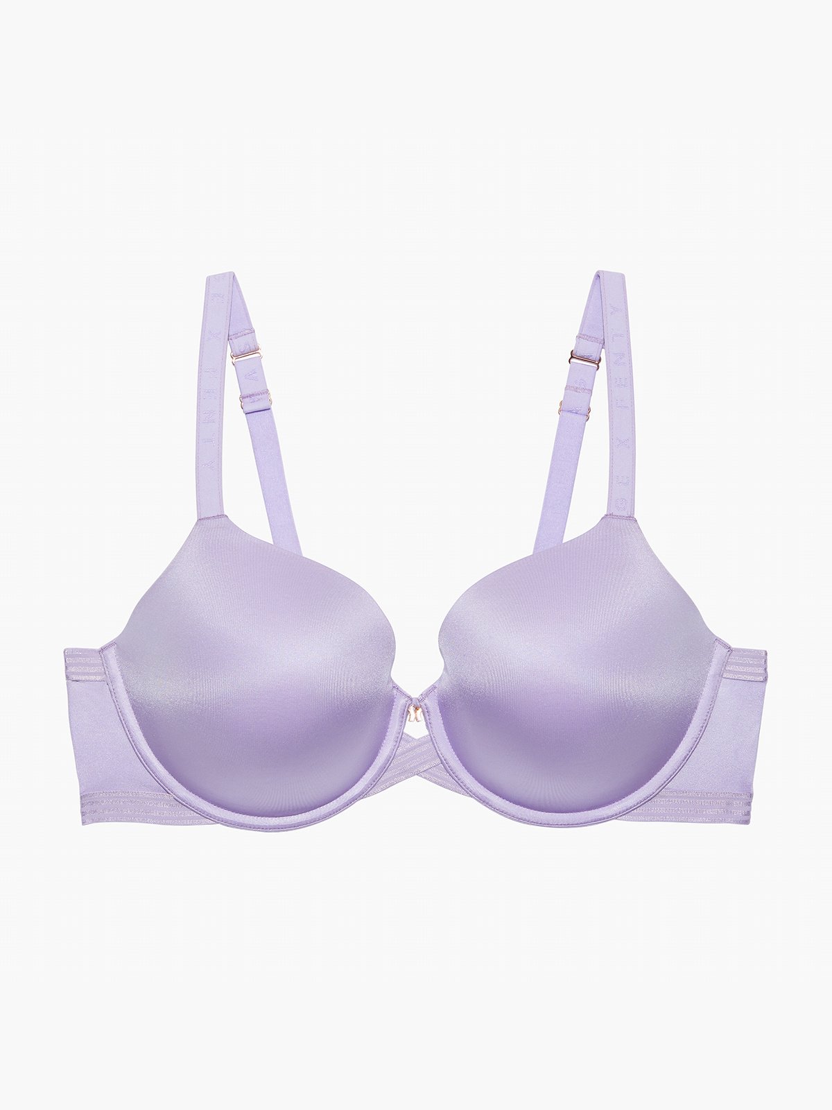Women's Under-Wired Padded Super Combed Cotton Elastane Stretch Full  Coverage T-Shirt Bra with Stylised Mesh Panel - Lavender Scent