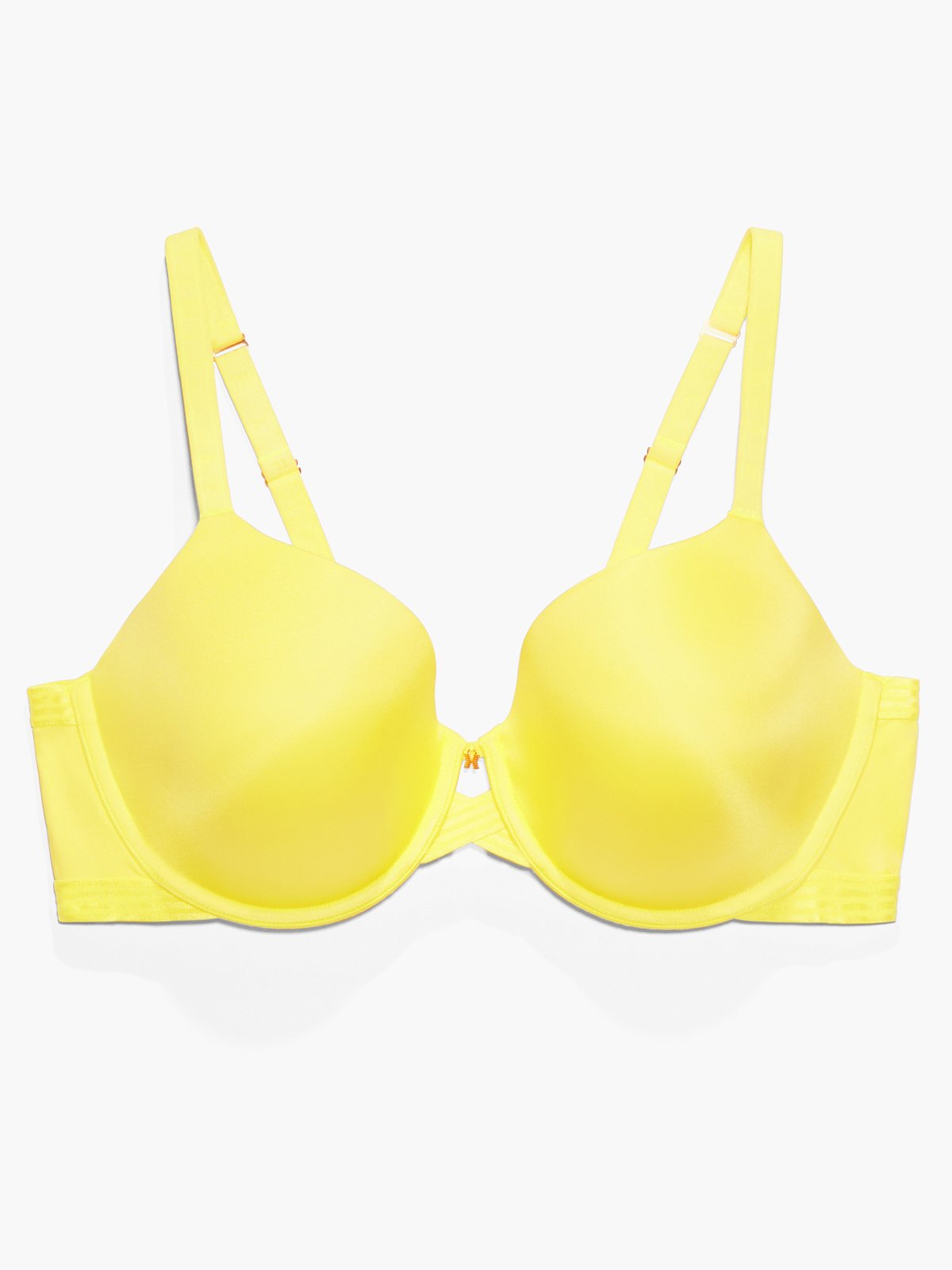 Core Microfiber T-Shirt Bra in Yellow