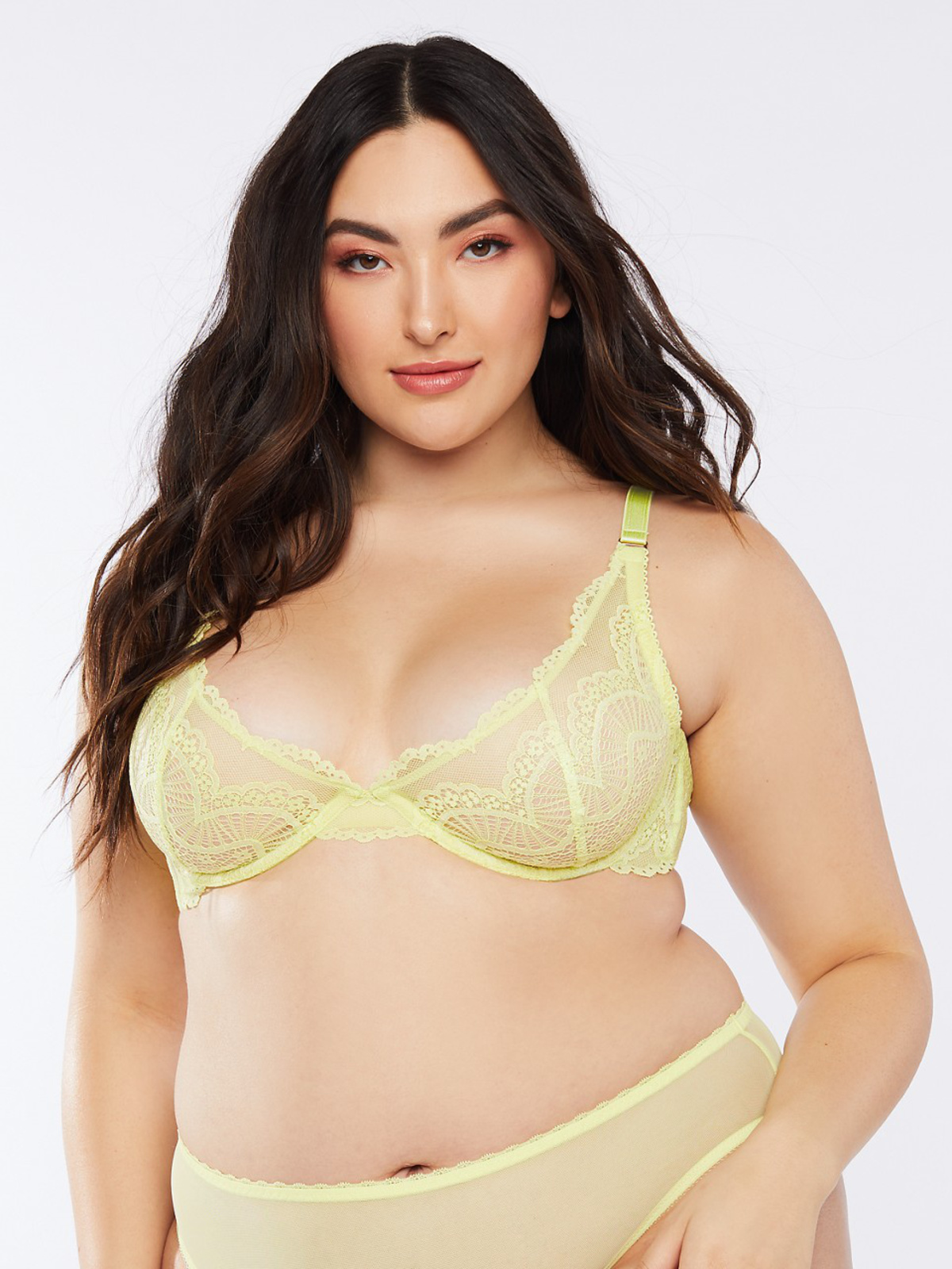 savage x fenty scalloped lace unlined bra