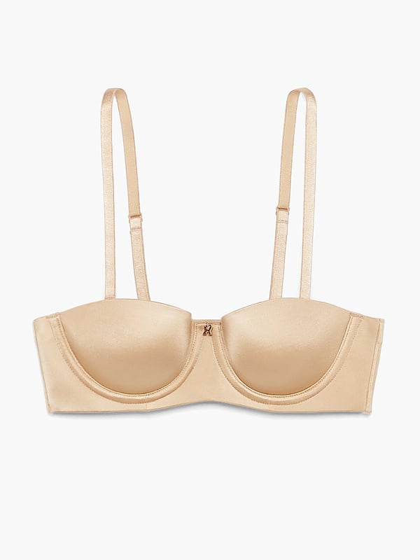 Core Microfiber Strapless Bra - Savage