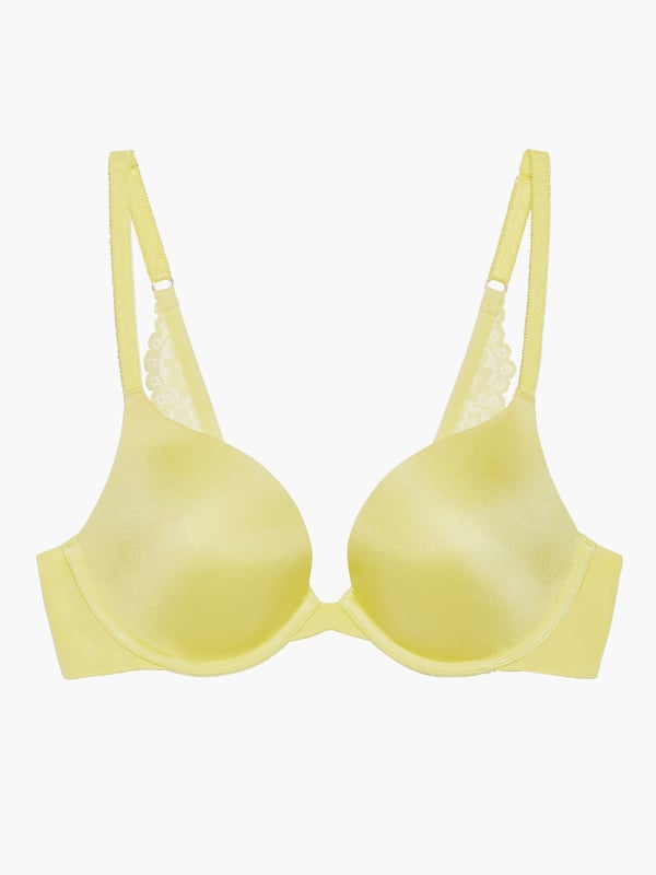 Floral Lace Push Up Bra In Yellow Savage X Fenty