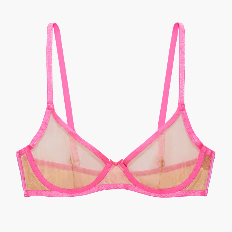 pink bra