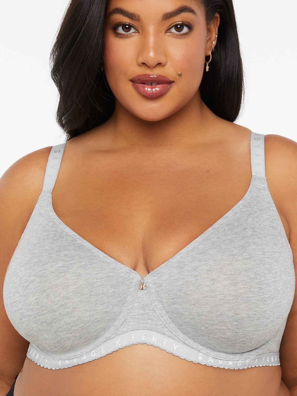 savage x fenty synthetic logo unlined bralette 1X - $45 - From Adrianna