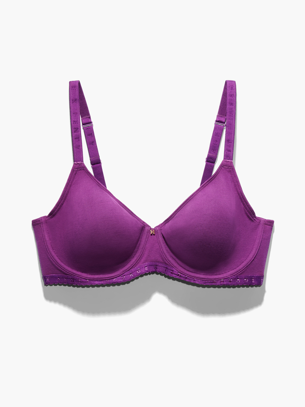Buy DEEPSHOPER Women Purple Cotton Blend Bra (36B) Online at Best