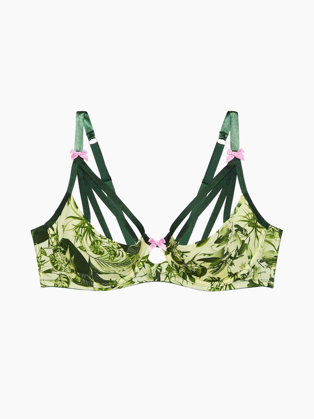 Savage X Fenty Womens Living in The Clouds Quarter Cup Caged Bra