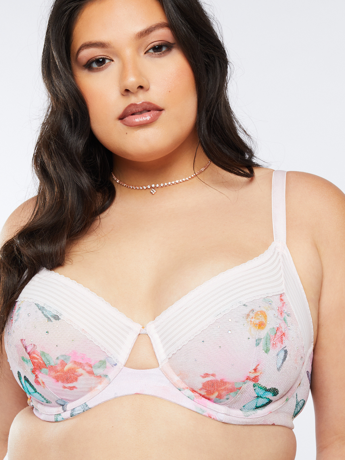 Savage X Fenty, Women's, Missy Garden Of Eden Lightly Lined Bra, Floral  Butterfly Print, 32DDD at  Women's Clothing store