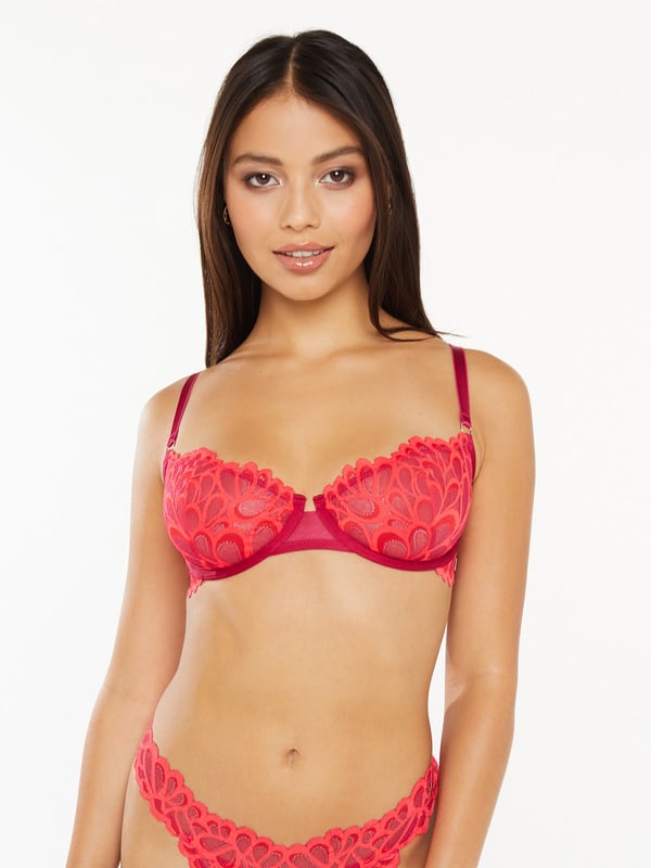 Savage Not Sorry Unlined Lace Balconette Bra