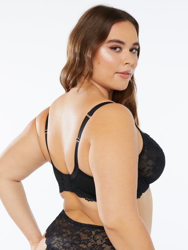 Floral Lace Unlined Bra