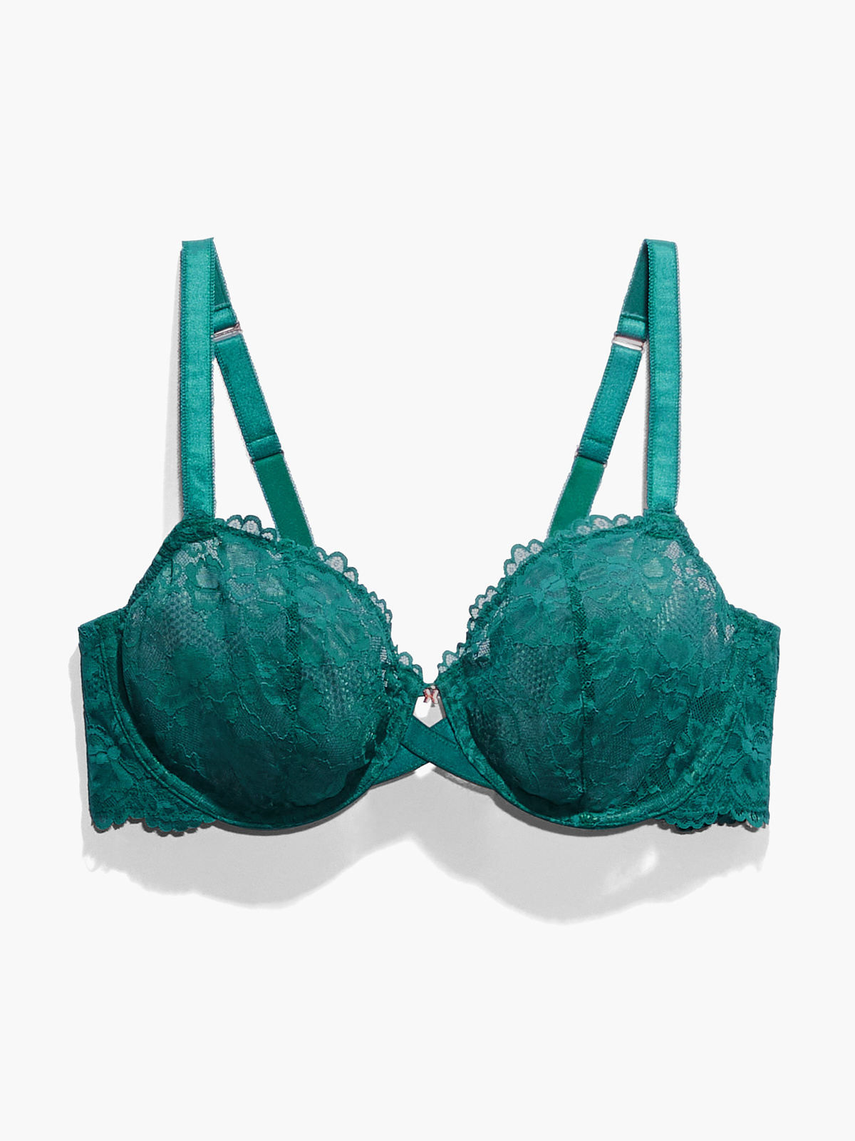 Floral Lace Unlined Bra in Green | SAVAGE X FENTY