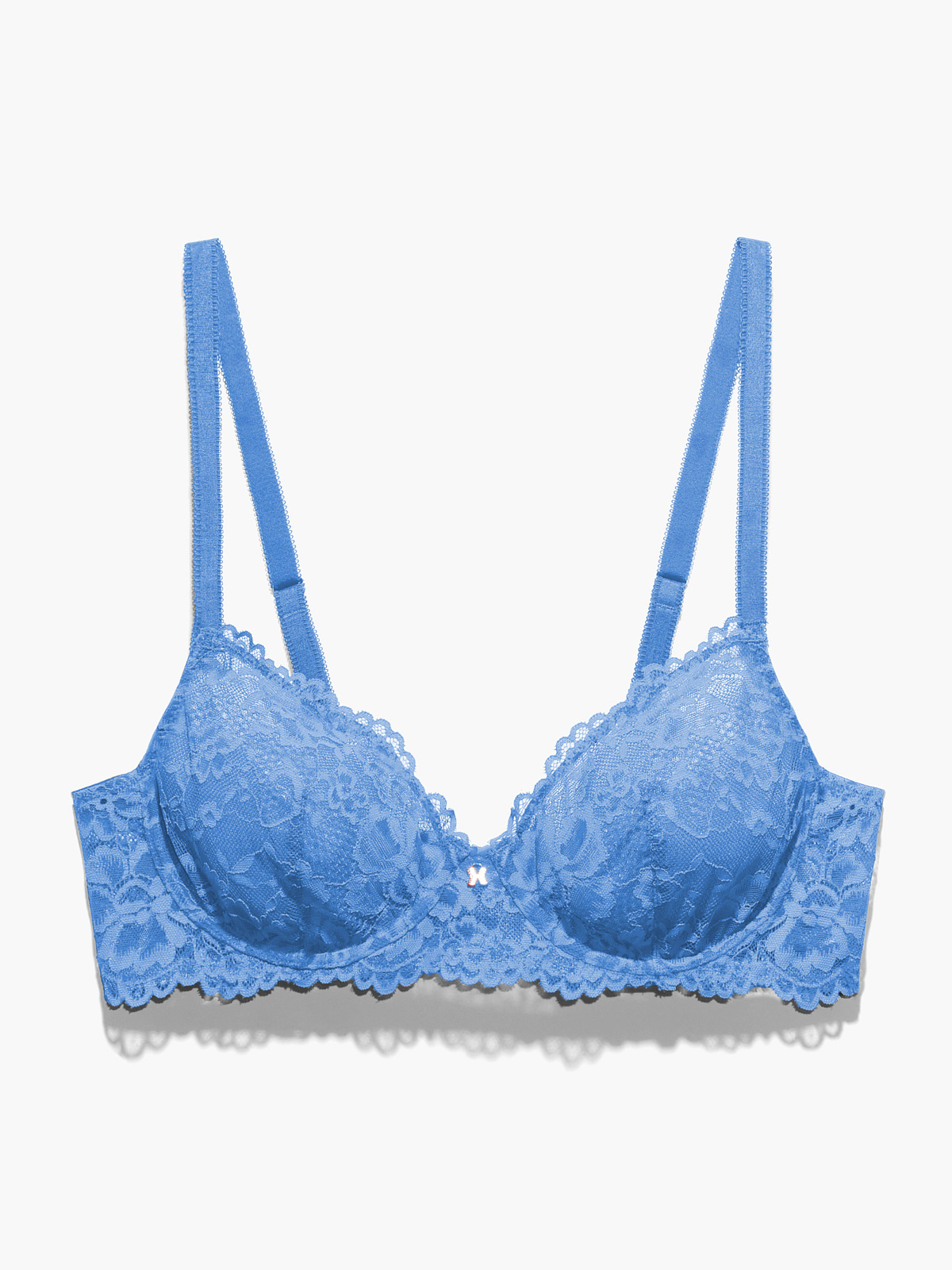 Floral Lace Unlined Bra in Blue | SAVAGE X FENTY