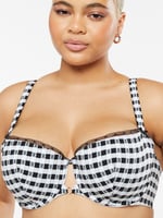 Youth Size Gingham Bra