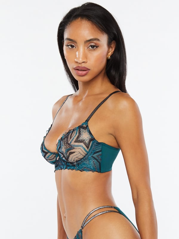 Amethyst Day to Night Unlined Demi Bra