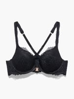 Savage x Fenty Black Disco Lace Push Up Bra underwire padded 36DD 36 DD 36E  new Size undefined - $25 New With Tags - From Jenny