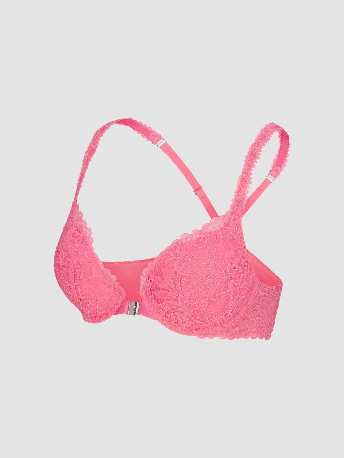 Romantic Corded Lace Push-Up Bra