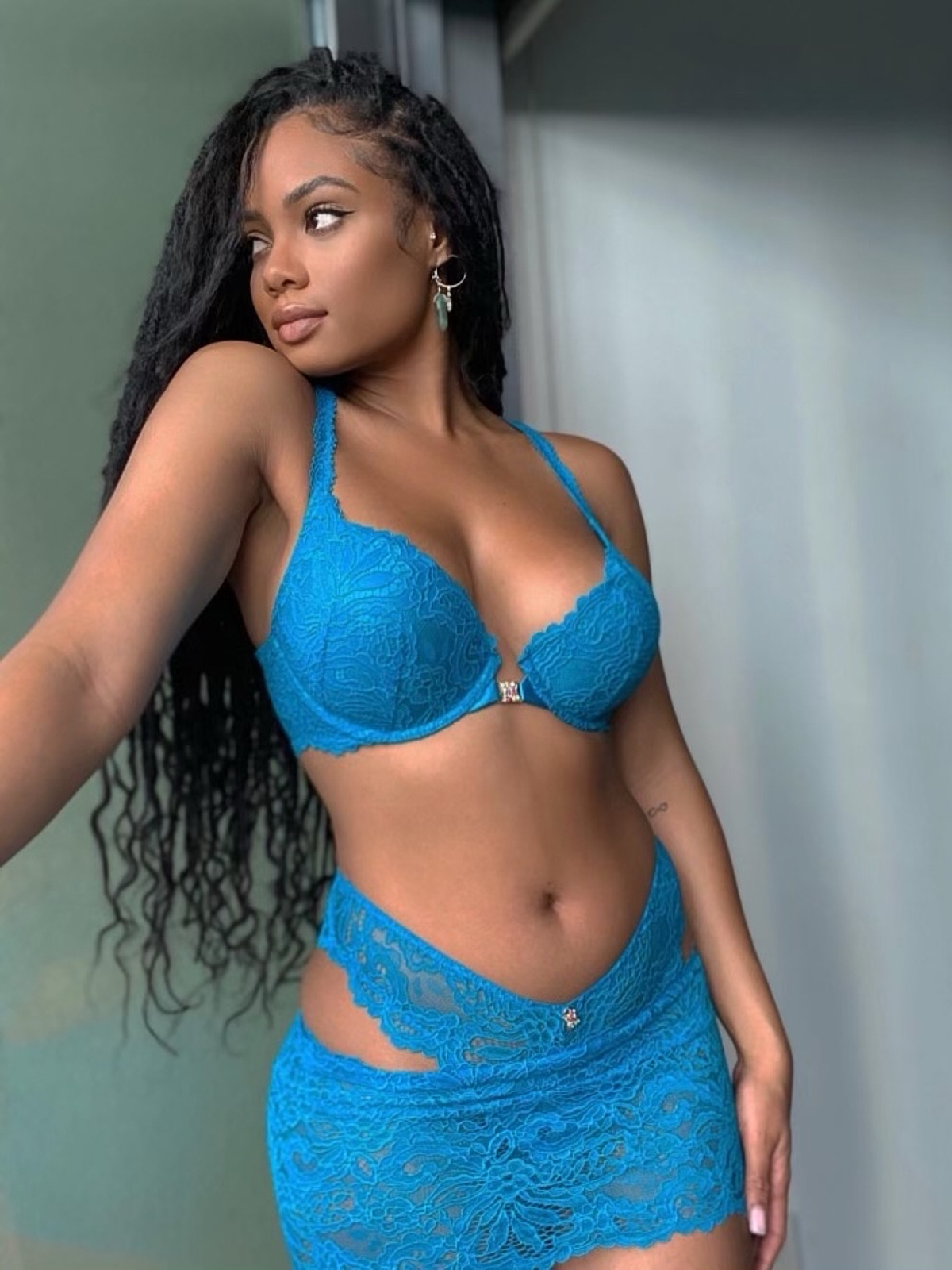 Savage X Fenty, Women's, Romantic Corded Lace Unlined Balconette Bra,  Laidback Blue, 34B : Buy Online at Best Price in KSA - Souq is now  : Fashion