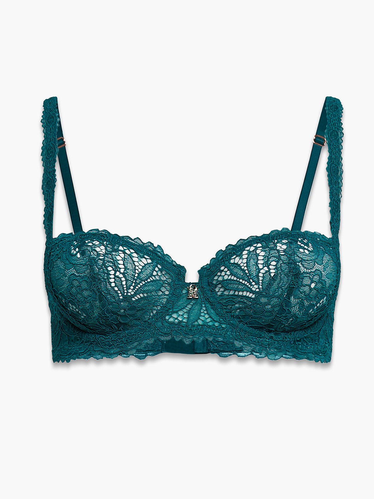 Turquoise Lace Bra
