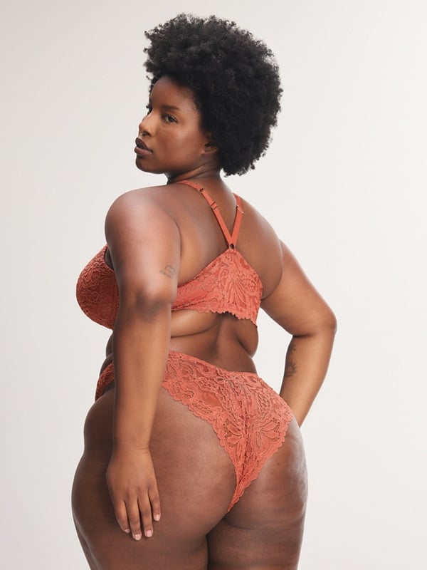 Romantic Corded Lace Push-Up Bra