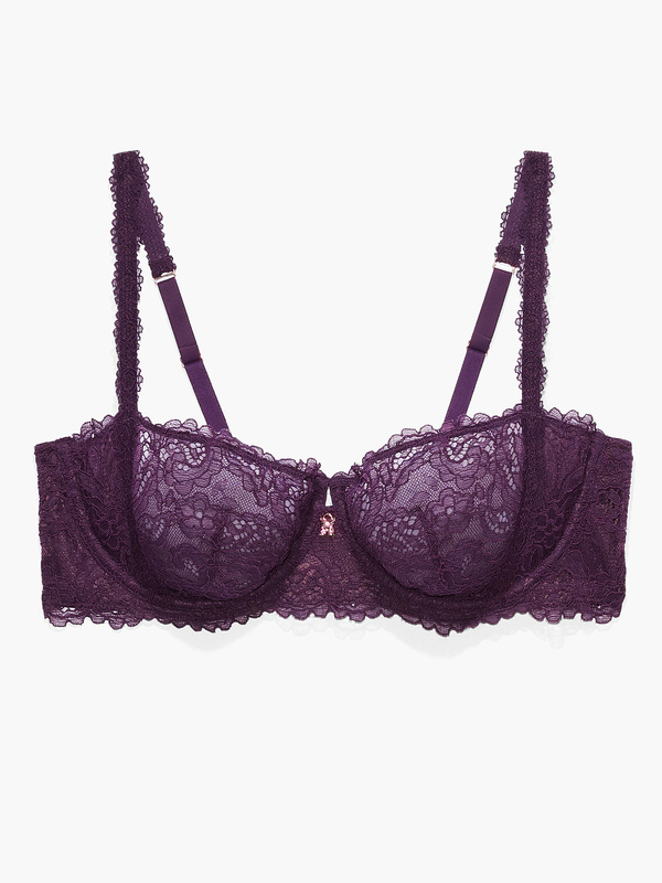▷ Lovable 36C Lavender bra unlined second skin shiny bra - CENTRO COMERCIAL  CASTELLANA 200 ◁