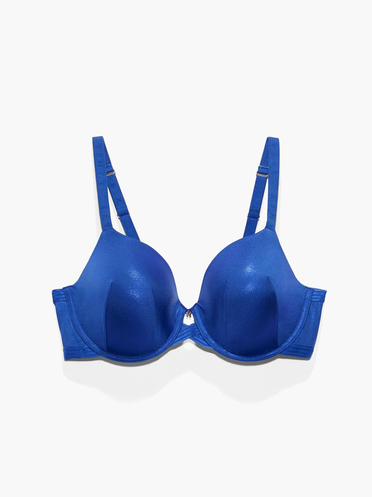 Buy Vanila Double Layered Non-Wired 3/4Th Coverage T-Shirt Bra - Navy Blue  at Rs.560 online