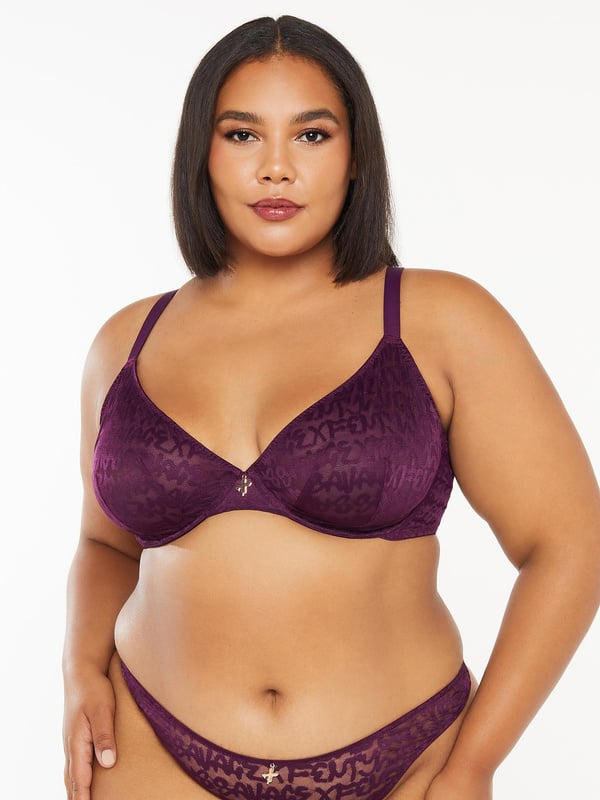 Savage x fenty purple bra clearance