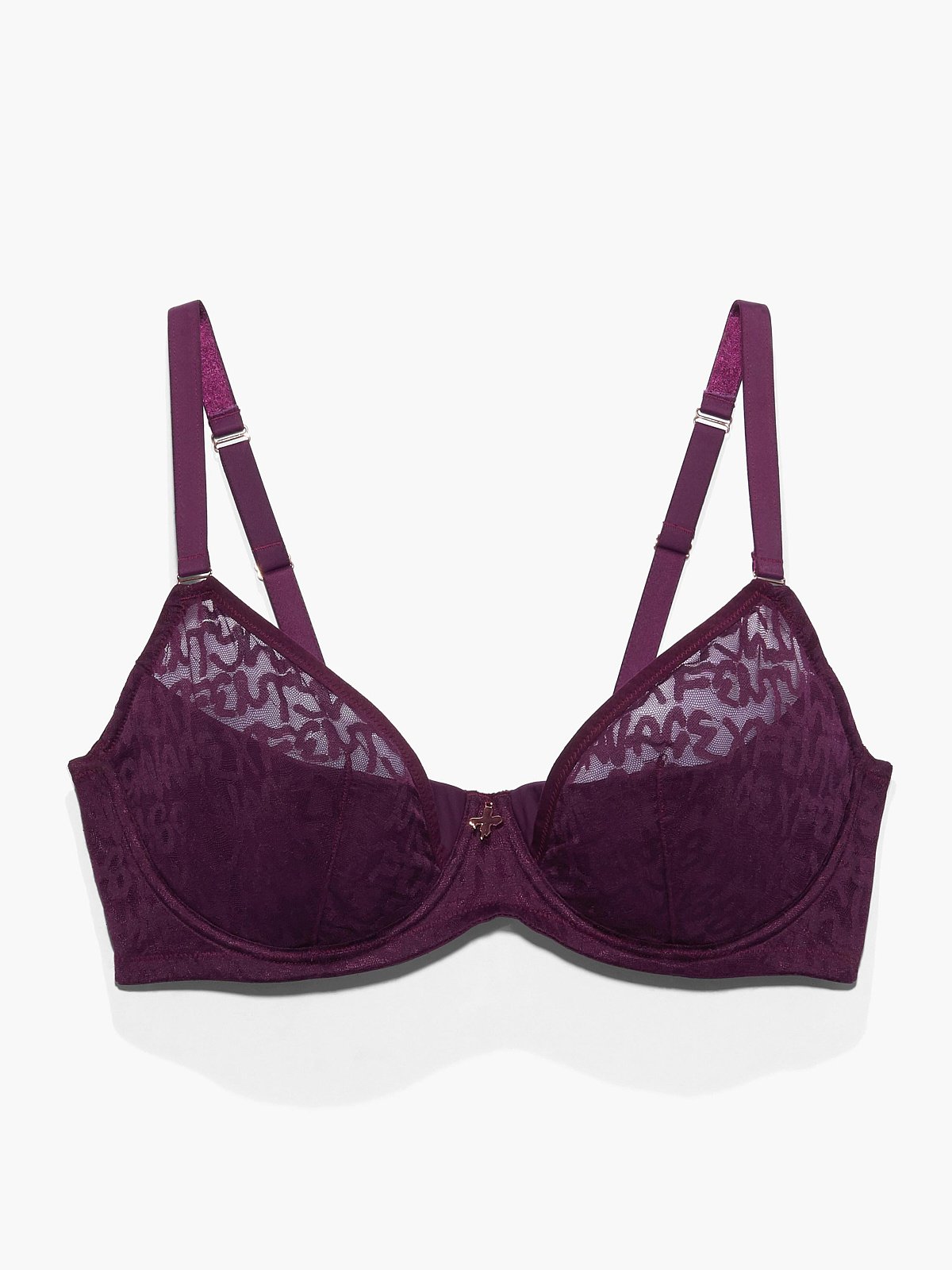Buy Deevaz Spacer Rich Fabric Moulded Cup Full Coverage Bra- Combo of 3 in  Purple Skin & Black (32C) at