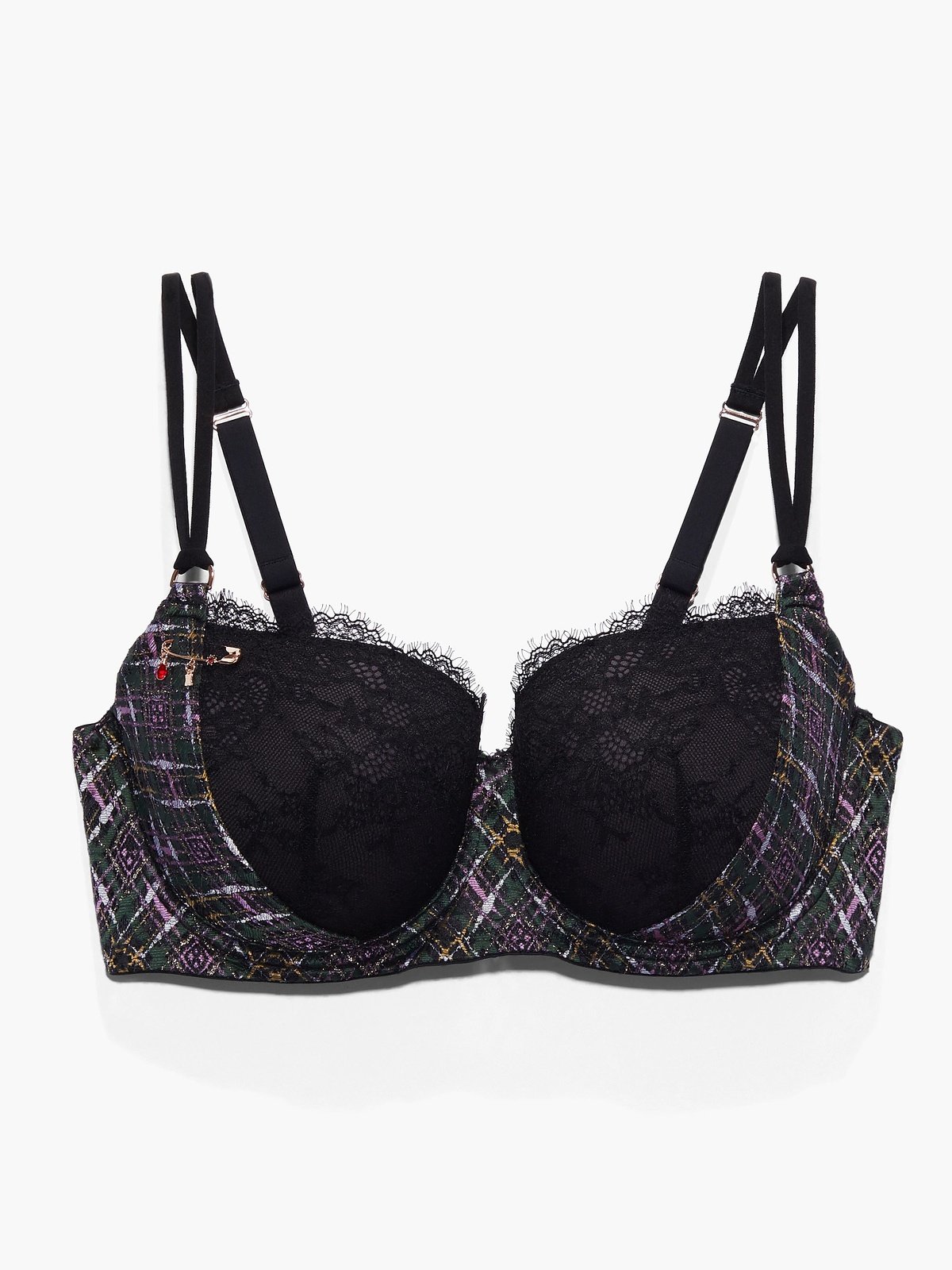 Black Balconette Bra - Savage x Fenty Size 36 E / DD - $16 - From