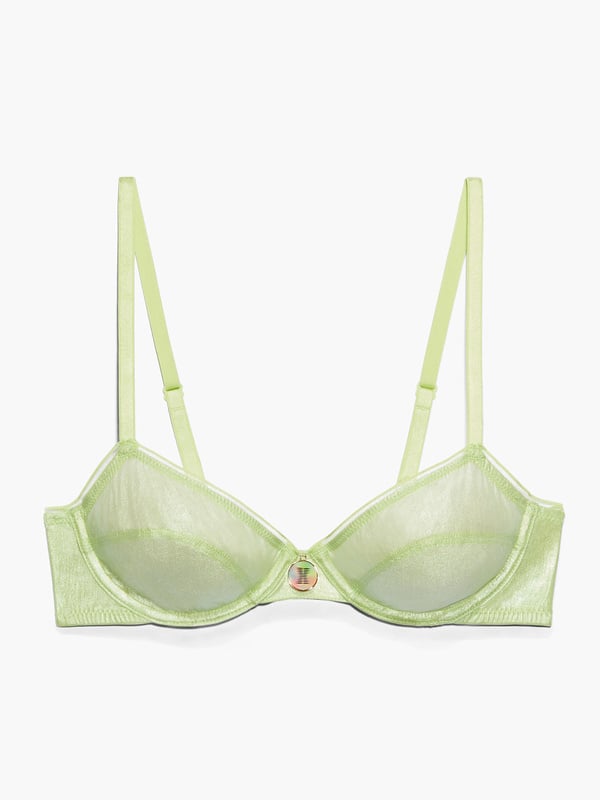 X-Ray Vision Unlined Demi Bra in Green | SAVAGE X FENTY France