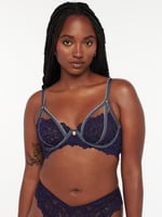 Framed In Denim Unlined Demi Bra