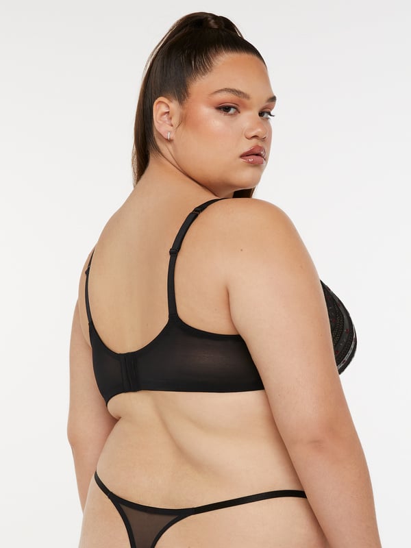 Renaissance Rose Unlined Demi Bra