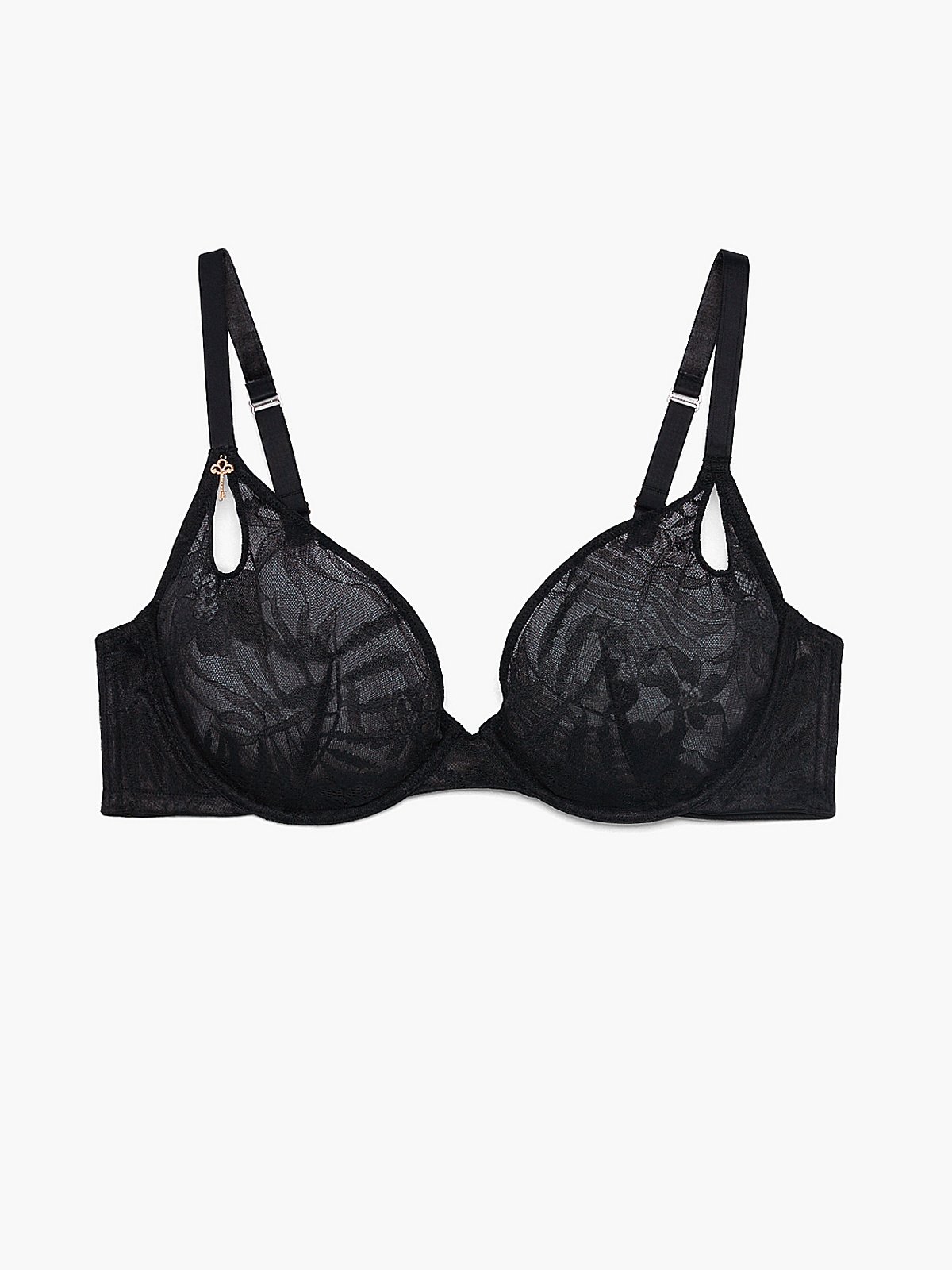 Victoria's Secret Body By Victoria Bra 32D Black - $14 (74% Off