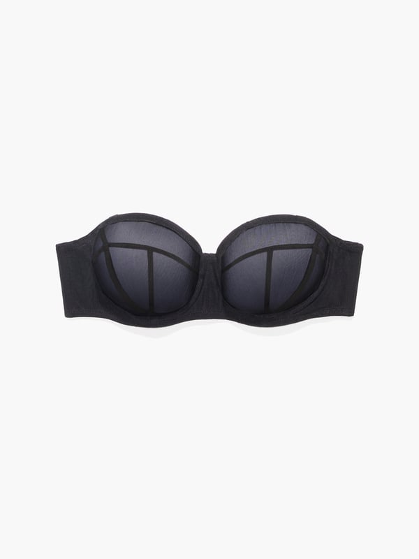 Mesh Strapless Bra
