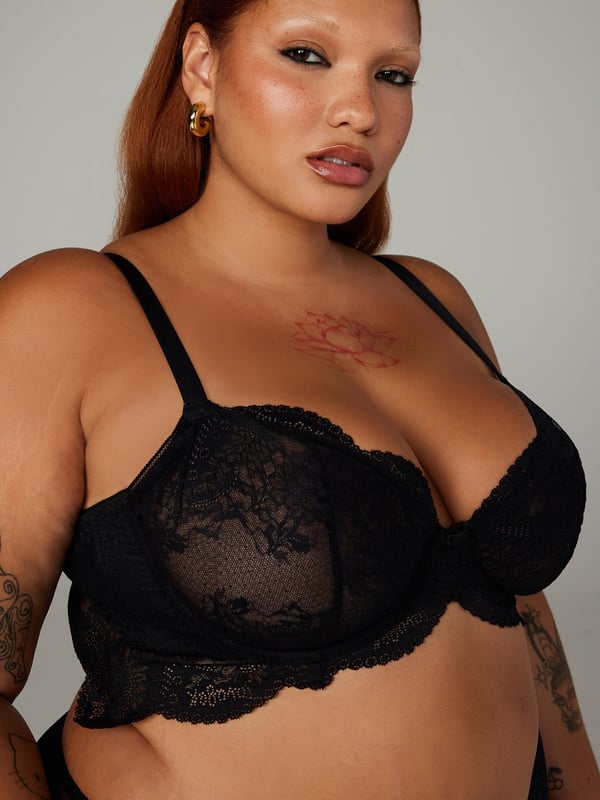 Haute Lace Unlined Demi Bra