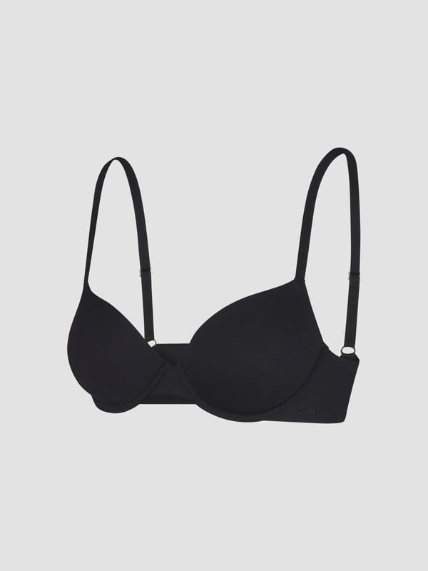 Buy Da Intimo Black Heavily Padded Underwired Styled Back Push Up Bra DI  391 - Bra for Women 856838