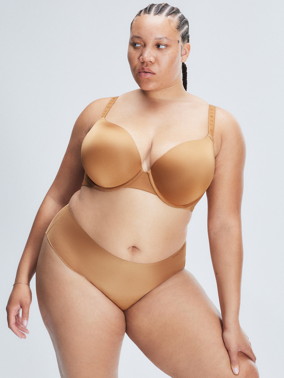 NEW Microfiber Push-Up Bra in Nude | SAVAGE X FENTY