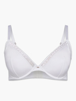 Cotton Essentials Lace-Trim Cheeky Panty in White | SAVAGE X FENTY