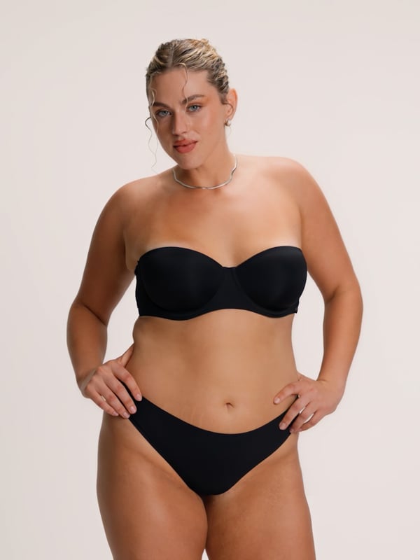 NEW Microfiber Strapless Bra
