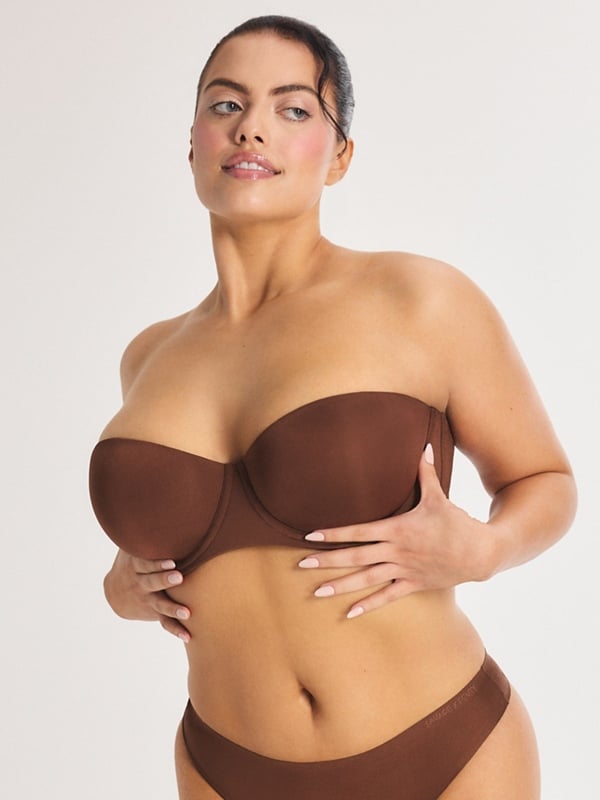 NEW Microfiber Strapless Bra
