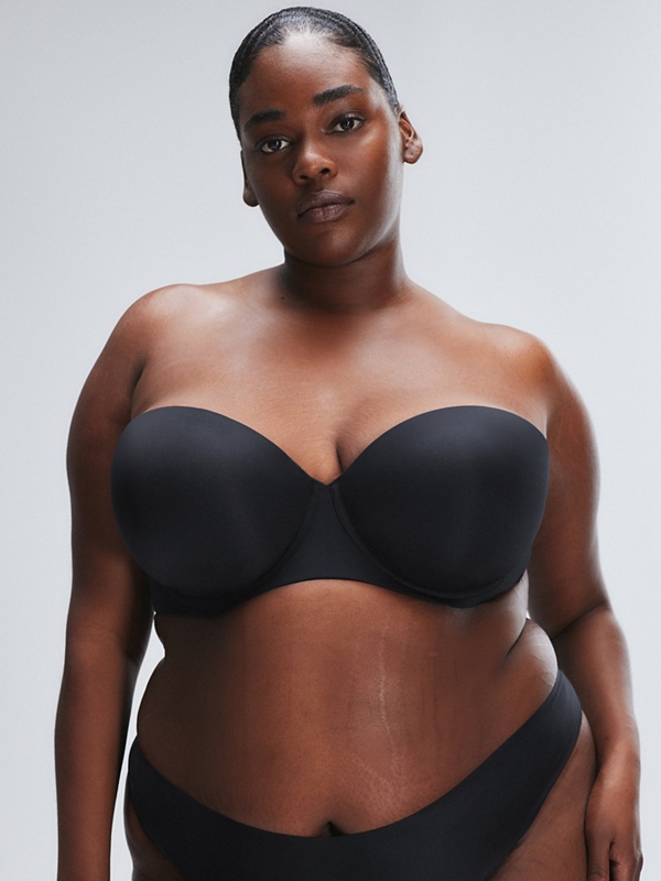 NEW Microfiber Strapless Bra