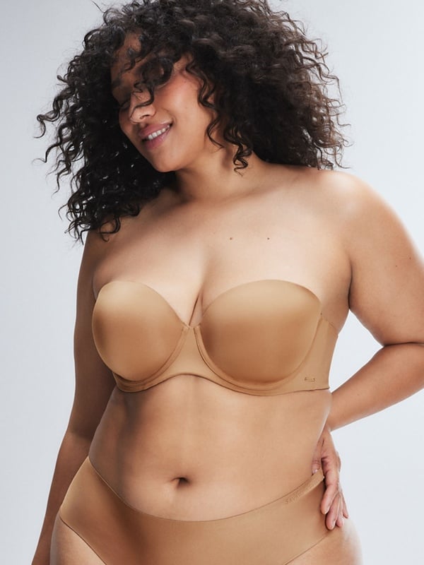 NEW Microfiber Strapless Bra