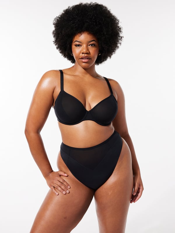 See Thru U Unlined Molded Demi Bra
