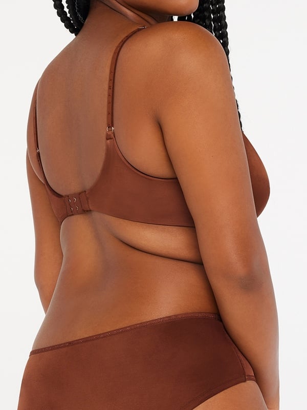 NEW Microfiber Unlined Plunge Bra